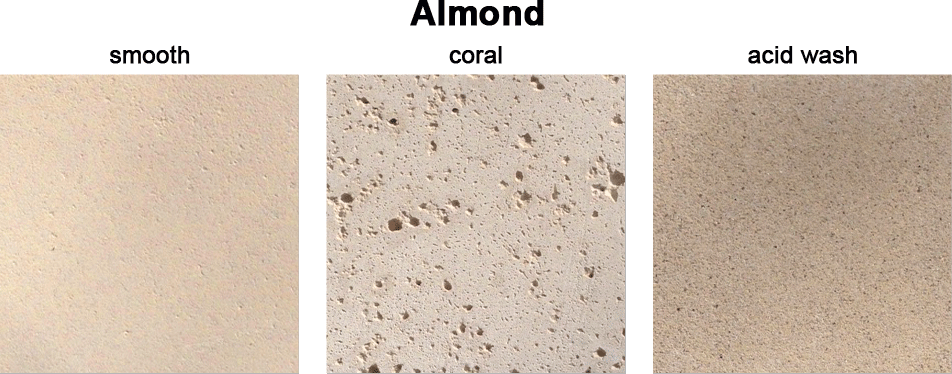 Almond Precast Color Sample