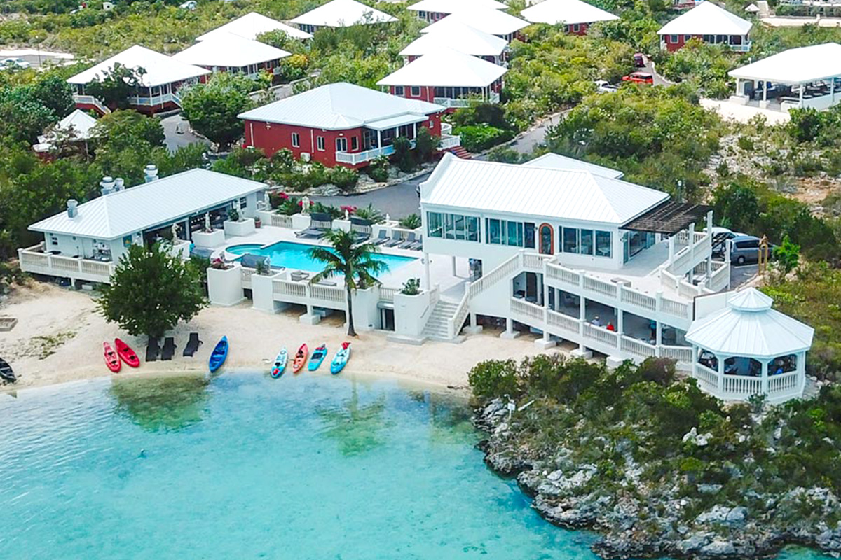 Coral Cast Balustrade - Turks and Caicos